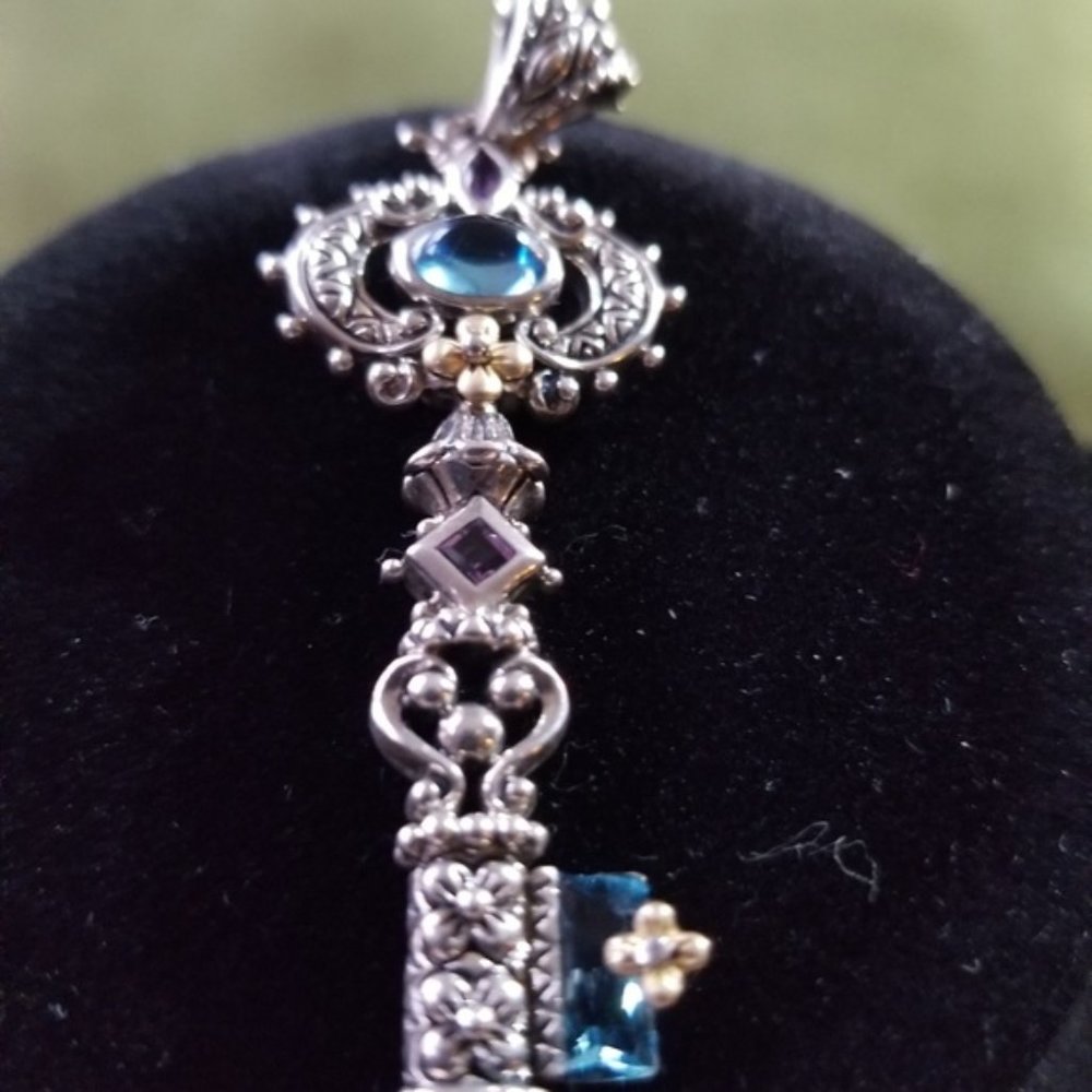 3 inch 18K&Sterling Silver Barbara Bixby Enhancer